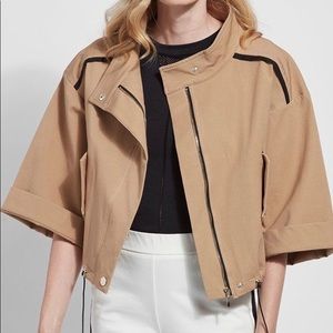 Lysse Womens Tan ARIA Boxy JACKET, Size Large BOXY
